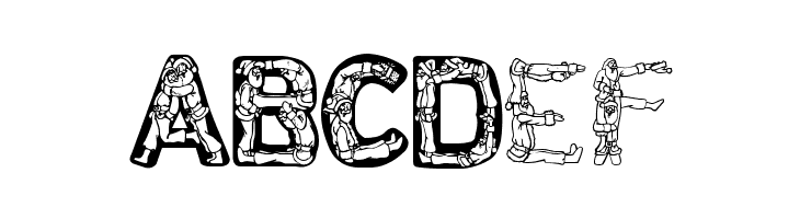 Santa Time  Free Fonts Download