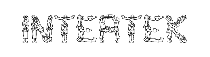 Santa Time  Free Fonts Download