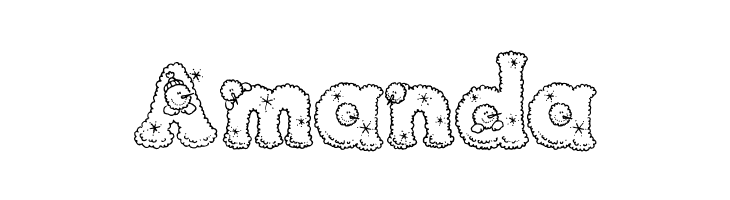 PC Snowballs  Free Fonts Download