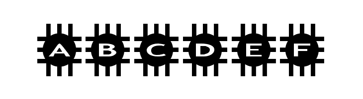 AlphaShapes grids  Free Fonts Download