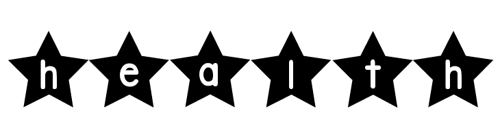 DJB Shape Up Stars  Free Fonts Download