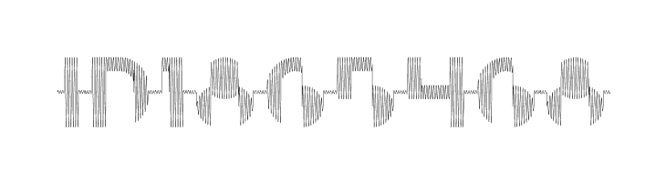 Oscilloscope Regular  Free Fonts Download