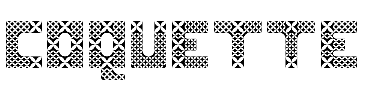 Kawung Textile Regular  Free Fonts Download
