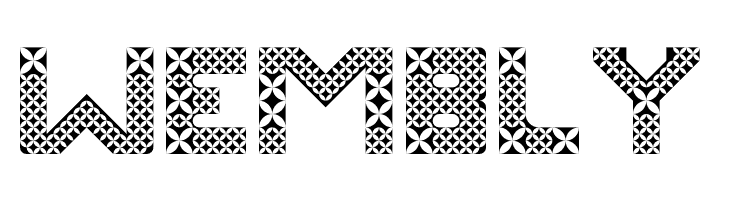 Kawung Textile Regular  Free Fonts Download