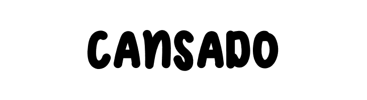 cANSADO OSWALD Font