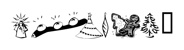 KR Christmas Dings 2004 Two  Free Fonts Download