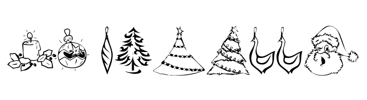 KR Christmas Dings 2004 Two  Free Fonts Download