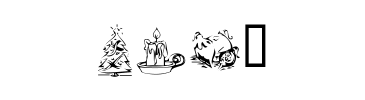 KR Christmas Dings 2004  Free Fonts Download