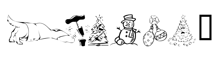 KR Christmas Dings 2004  Free Fonts Download