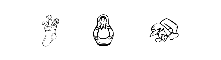 KR Christmas Dings 2004  Free Fonts Download