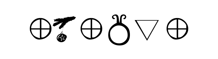 KR Wiccan Symbols  Free Fonts Download