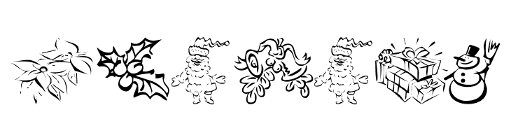 KR Christmas Dings 2004 Five  Free Fonts Download