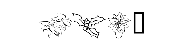 KR Christmas Dings 2004 Five  Free Fonts Download