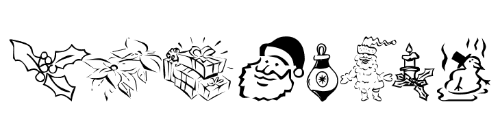 KR Christmas Dings 2004 Five  Free Fonts Download