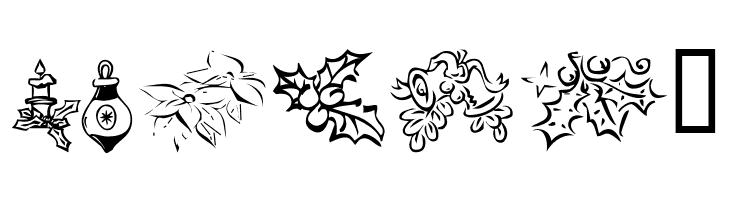 KR Christmas Dings 2004 Five  Free Fonts Download