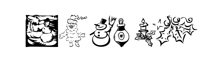 KR Christmas Dings 2004 Five  Free Fonts Download