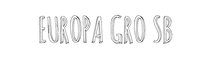 Playbook-Outline Outline  Free Fonts Download