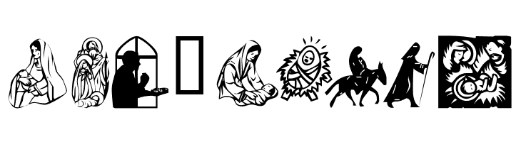 KR Christmas Dings 2004 Four  Free Fonts Download