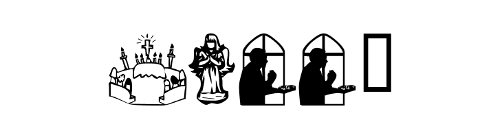 KR Christmas Dings 2004 Four  Free Fonts Download