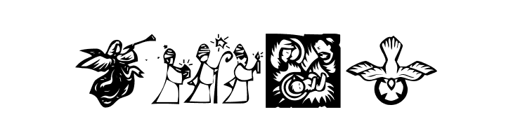 KR Christmas Dings 2004 Four  Free Fonts Download