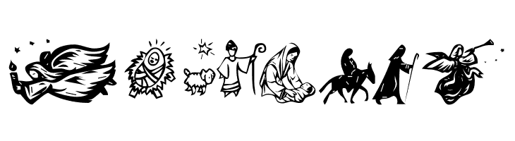 KR Christmas Dings 2004 Four  Free Fonts Download