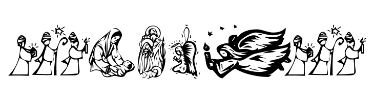KR Christmas Dings 2004 Four  Free Fonts Download