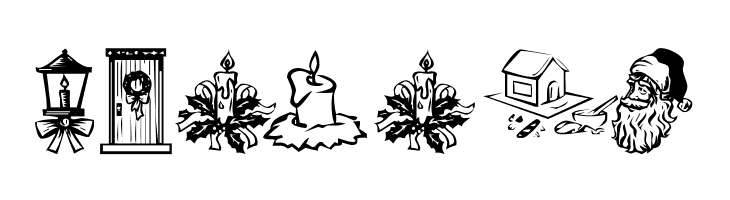 KR Christmas Dings 2004 Three  Free Fonts Download