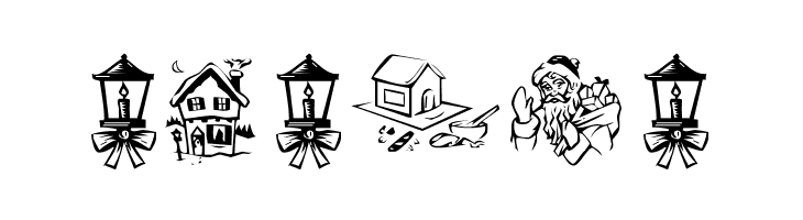 KR Christmas Dings 2004 Three  Free Fonts Download