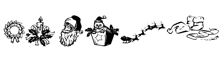 KR Christmas Dings 2004 Three  Free Fonts Download