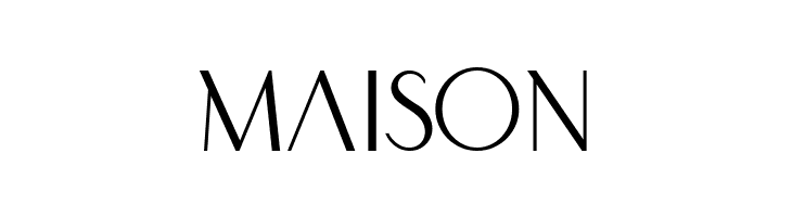 MAISON BOOWIE Font