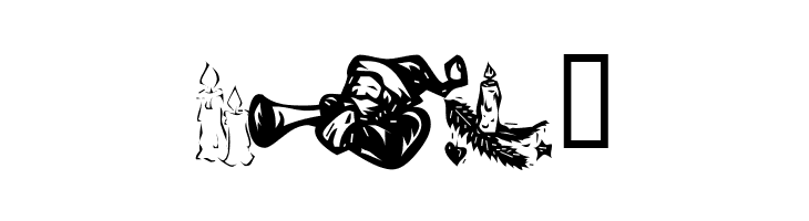 KR Christmas Dings 2004 Six  Free Fonts Download