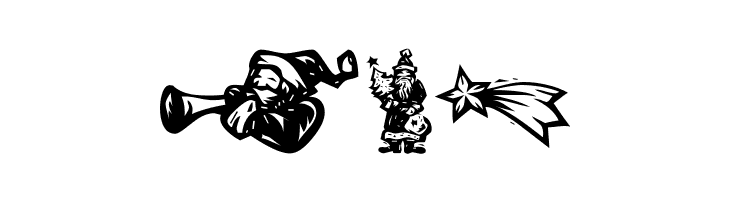 KR Christmas Dings 2004 Six  Free Fonts Download