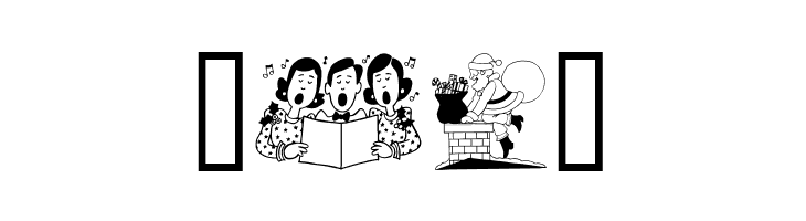 GE Comical Christmas  Free Fonts Download