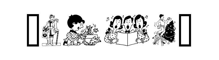 GE Comical Christmas  Free Fonts Download