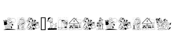 GE Comical Christmas  Free Fonts Download