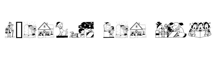 GE Comical Christmas  Free Fonts Download