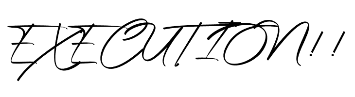 Photograph Signature  Free Fonts Download