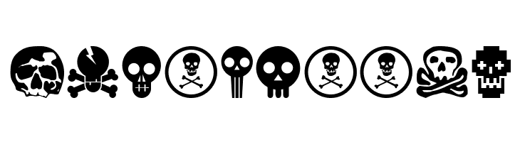 SkullBearer AOE  Free Fonts Download