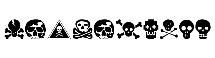 SkullBearer AOE  Free Fonts Download