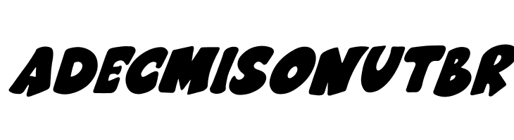 Cartoon cookies Tilted  Free Fonts Download