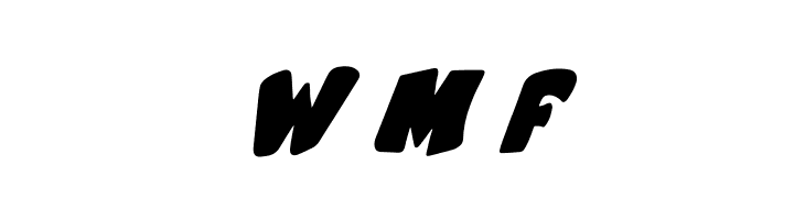 Cartoon cookies Tilted  Free Fonts Download