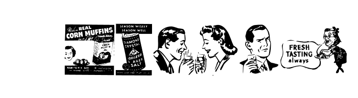 Old Time Ad Dings Two  Free Fonts Download