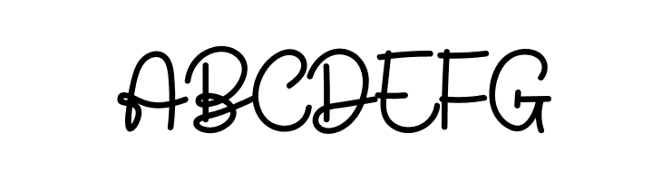 Duffel Bag Personal Use  Free Fonts Download