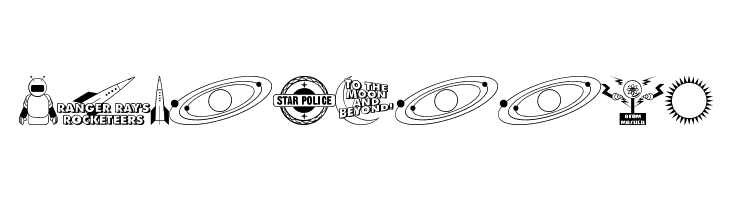 Ranger Ray's Rocketeers JL  Free Fonts Download