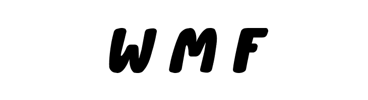 Cute 'n' Cuddly Italic  Free Fonts Download
