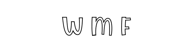 Dotuku Outline  Free Fonts Download