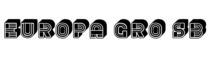 Rude 3D Regular  Free Fonts Download
