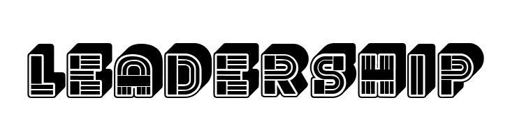 Rude 3D Regular  Free Fonts Download