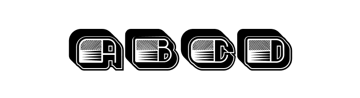 Speed of Light Negative Regular  Free Fonts Download