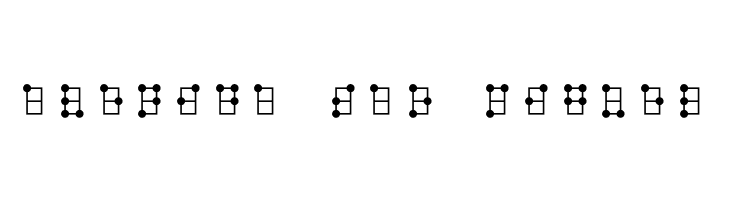 braille pinboard hc  Free Fonts Download